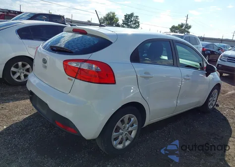 2013 Kia Rio Lx z USA, uszkodzony, nr VIN KNADM5A31D6110048